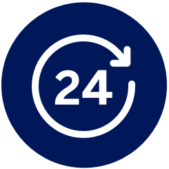 24 hours icon