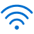 WiFi wave symbol.