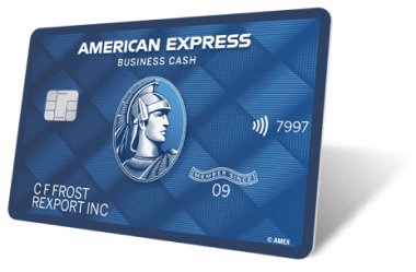 The Blue Business Cash Card.