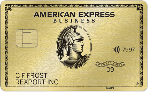 Image of the Business Gold Card.