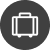 A suitcase icon.