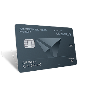 The Delta SkyMiles Reserve Card in the center of the If You Travel You Know stamp.