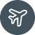 Airplane icon.