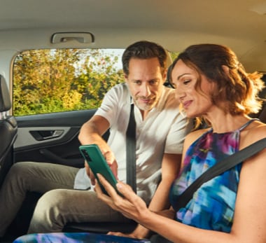 Two business women working in an office