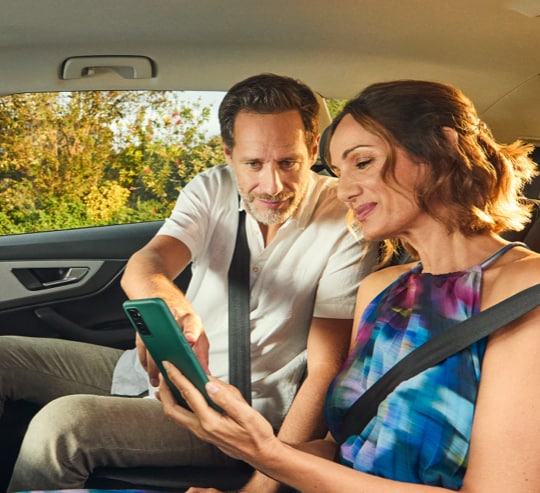 Two business women working in an office