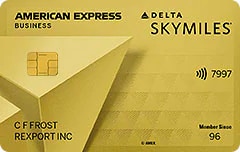 Gold Delta SkyMiles® Business Credit Card from American Express