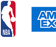  nba and amex logos