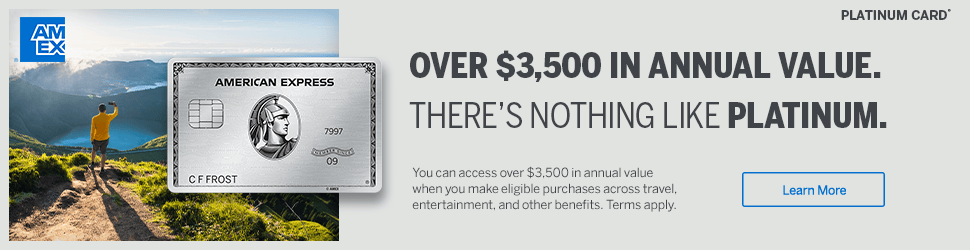 You can access over $3,500 in annual value when you make eligible purchases across travel, entertainment, and other benefits. Terms apply.