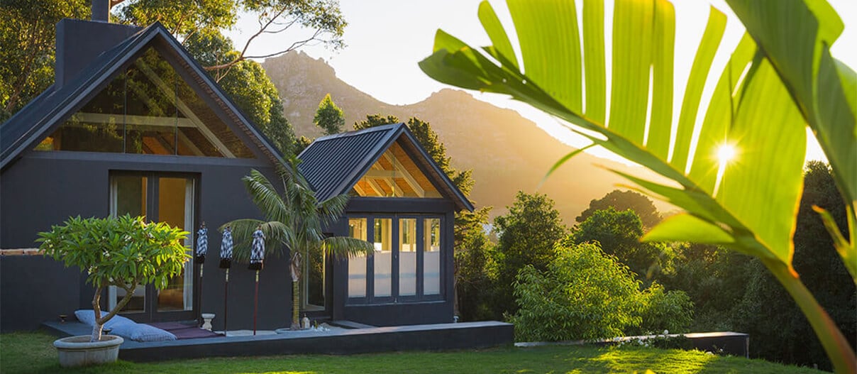 A second home on mortgage in a picturesque setting