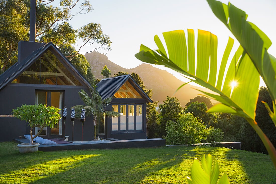 A second home on mortgage in a picturesque setting