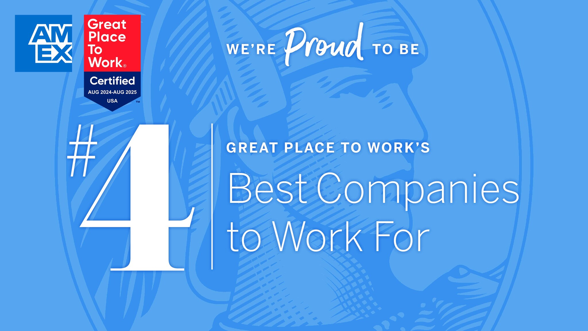 American Express Ranks No 4 Among 2025 100 Best Companies To Work For American Express Ranks No 4 Among 2025 100 Best Companies To Work For
