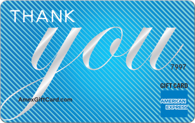 Custom Amex Gift Card-Photo