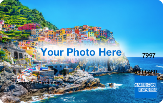 Custom Amex Gift Card-Photo