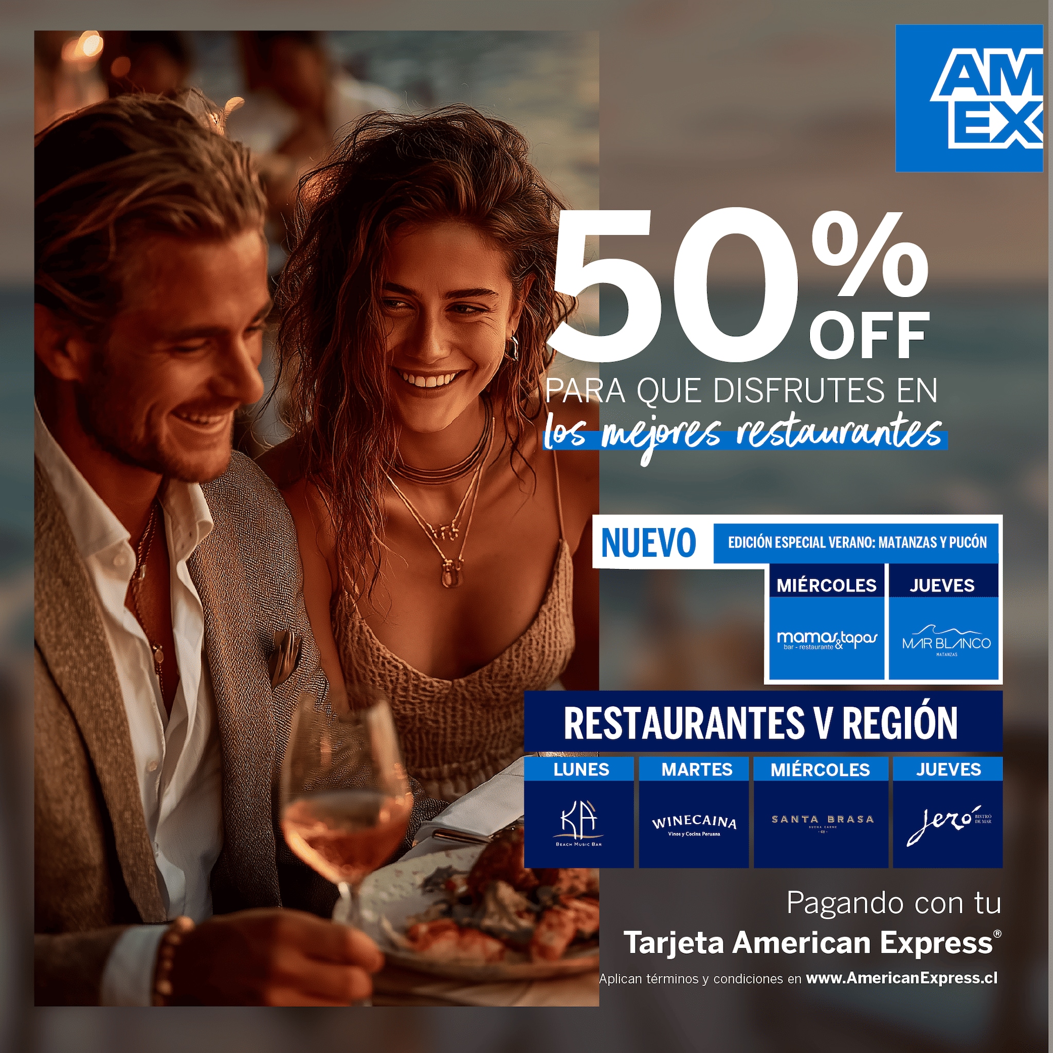 50% de descuento Restaurantes