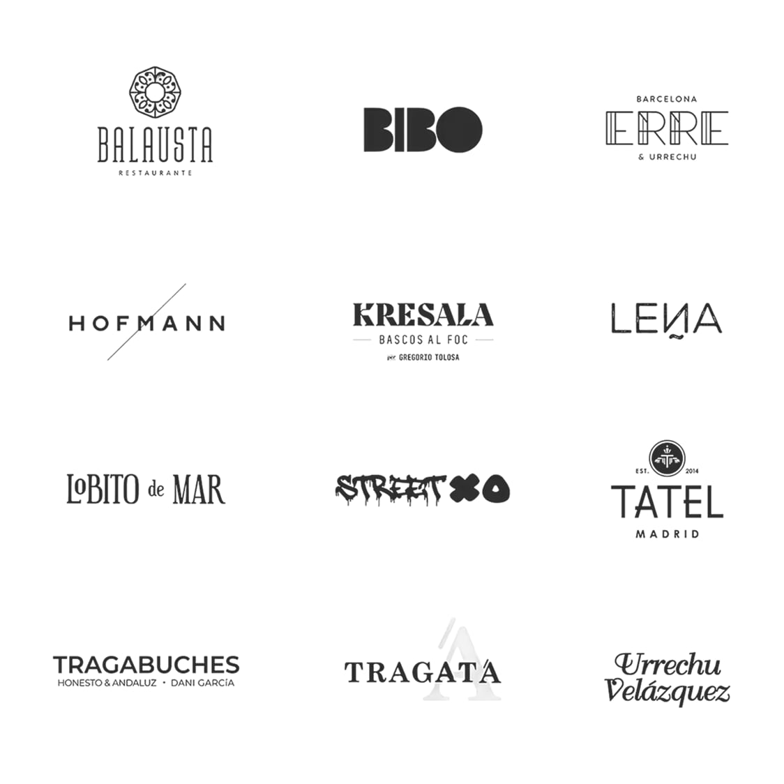 Logotipos de restaurantes