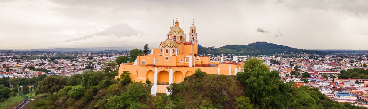 foto panoramica de puebla