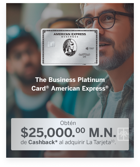 Tarjeta de crédito platino para negocios