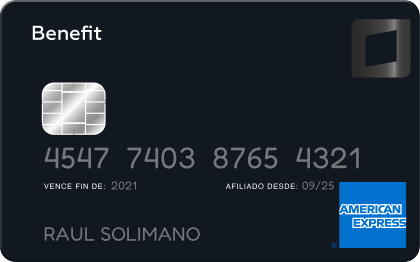 Tarjeta Black American Express