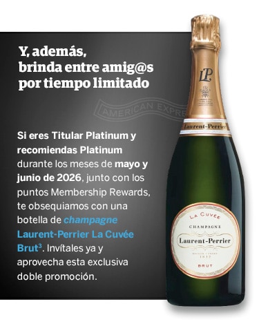 Brinda Entre Amig@s con una botella de champagne Laurent-Perrier Brut