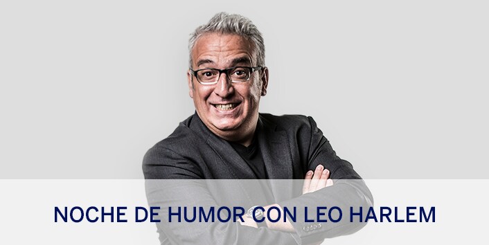 Una noche de humor con Leo Harlem