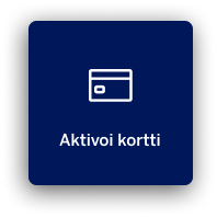 Aktivoi kortti