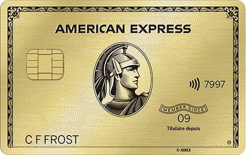 La Carte en or avec primes American ExpressMD