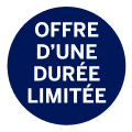 Offre d'un durée limitée