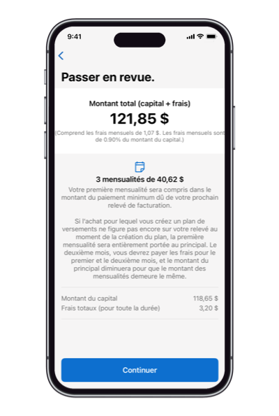 Écran Bloquer une Carte