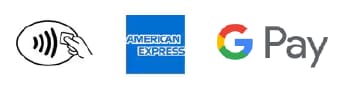Logo Amex et Google Pay