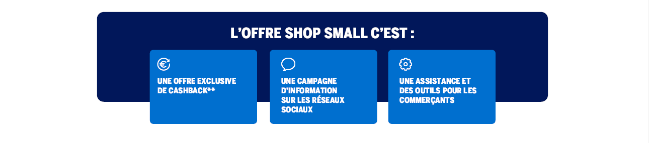 Offre Shop Small