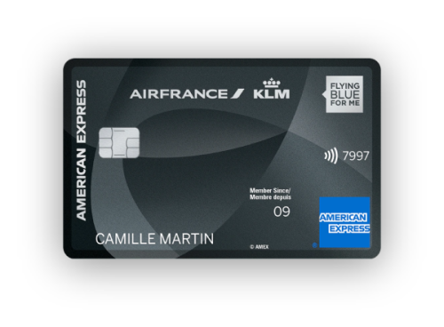 Carte AIR FRANCE KLM - AMERICAN EXPRESS PLATINUM