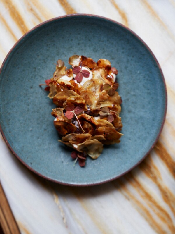 Dressage d'assiette à Carboni's