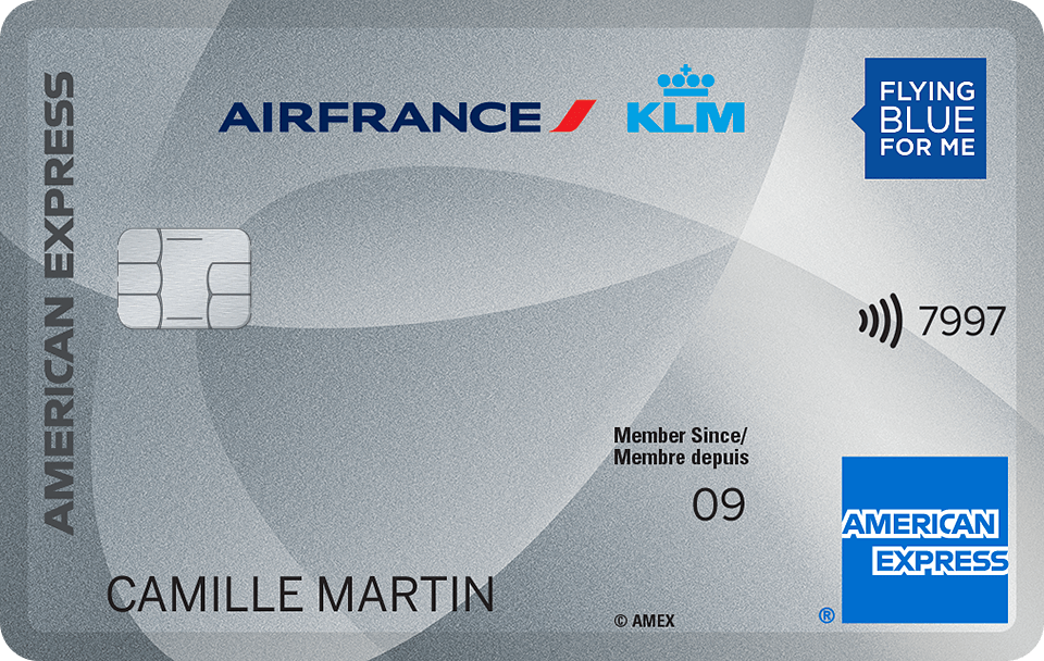Carte AIR FRANCE KLM - AMERICAN EXPRESS SILVER