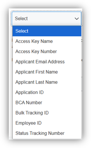 view status of application