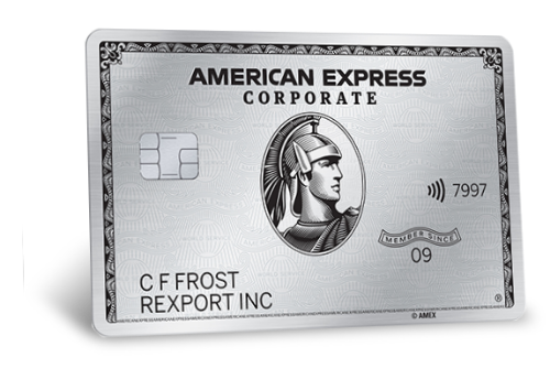 Carte Corporate Platinum American Express