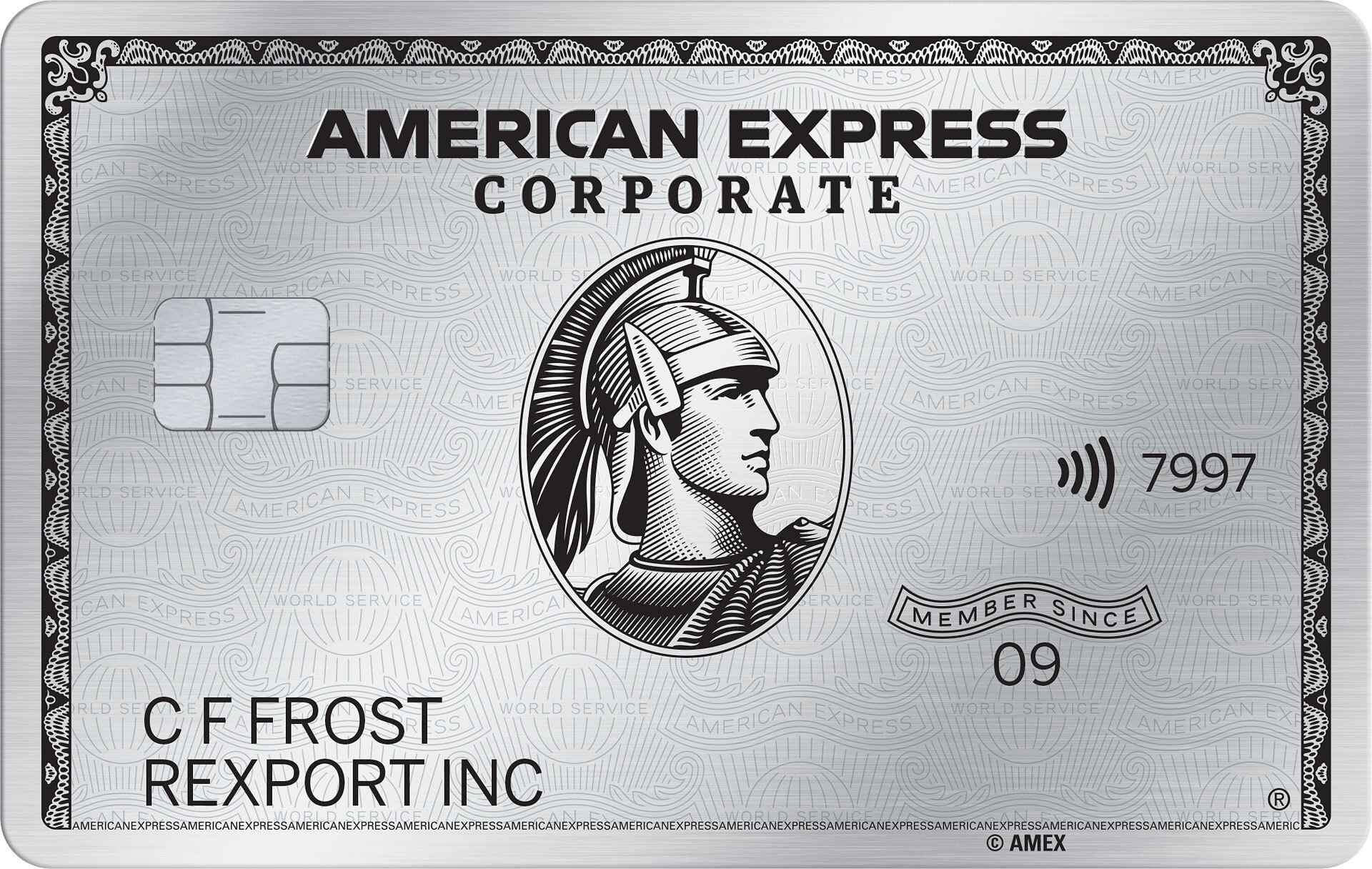 Carte Corporate Platinum American Express®