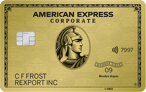 Carte Corporate Gold American Express®