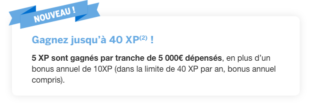 Gagnez jusqu'à 40 XP