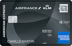 Carte AIR FRANCE KLM - AMERICAN EXPRESS