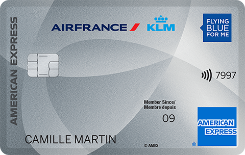 Carte AIR FRANCE KLM - AMERICAN EXPRESS SILVER