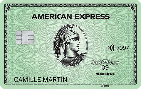 Carte Green American Express