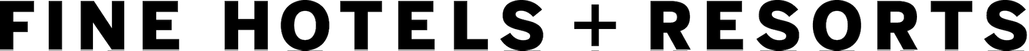Logo of the FINE HOTELS & RESORTS programme