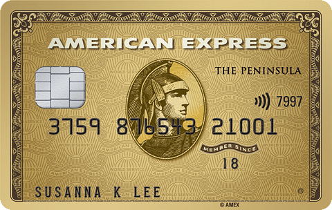 American Express Peninsula Gold Card