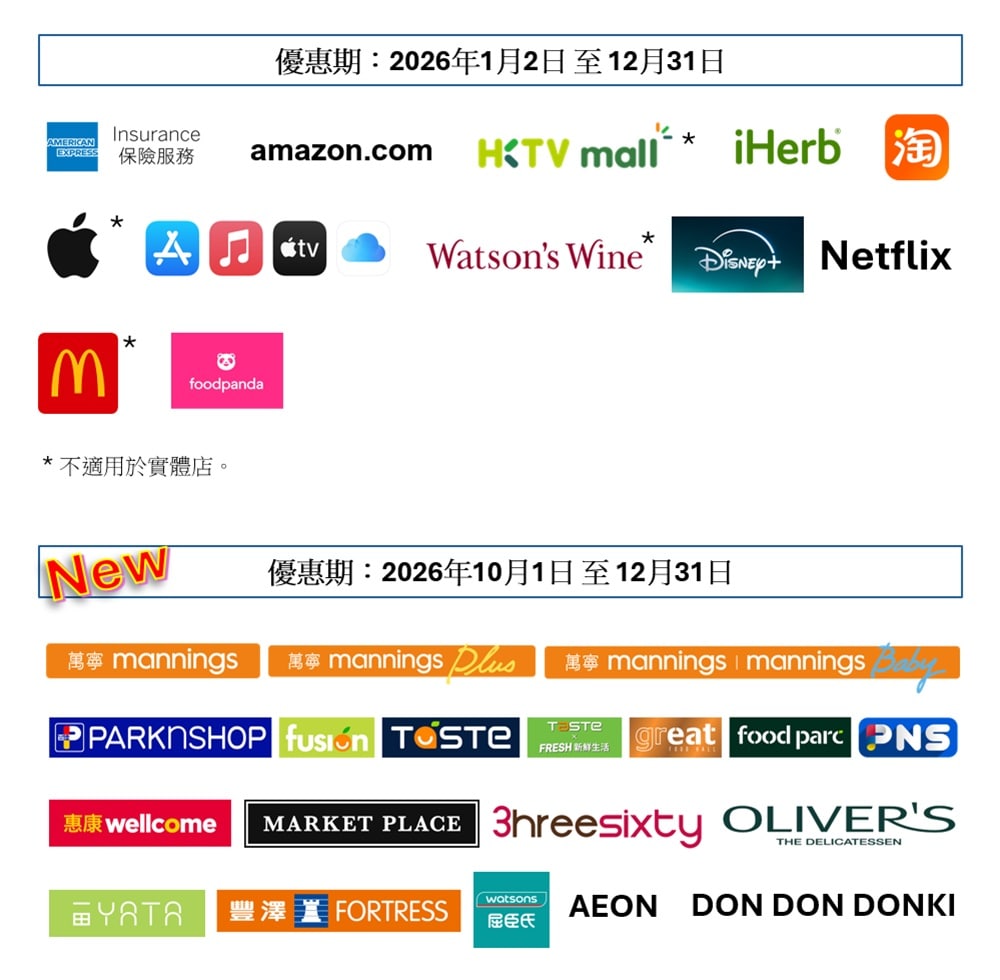 Selected Merchants