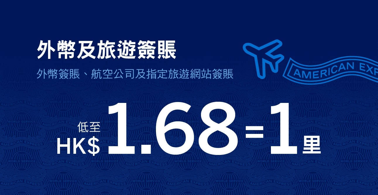 外幣及旅遊簽賬優惠