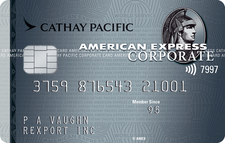 American Express Cathay Pacific Elite Corporate Card

