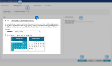 report customized reports
