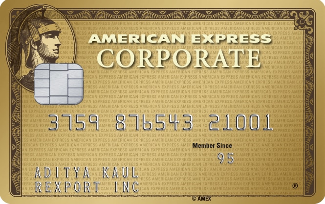The Gold Corporate Card