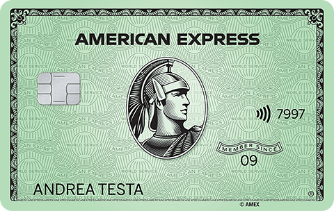 Carta Verde American  e Carta di Credito Verde American Express