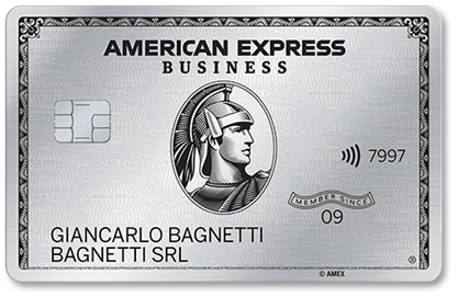 carta platino business american express